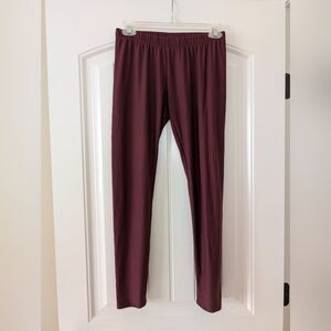 Apt. 9 XS Burgundy Leggings